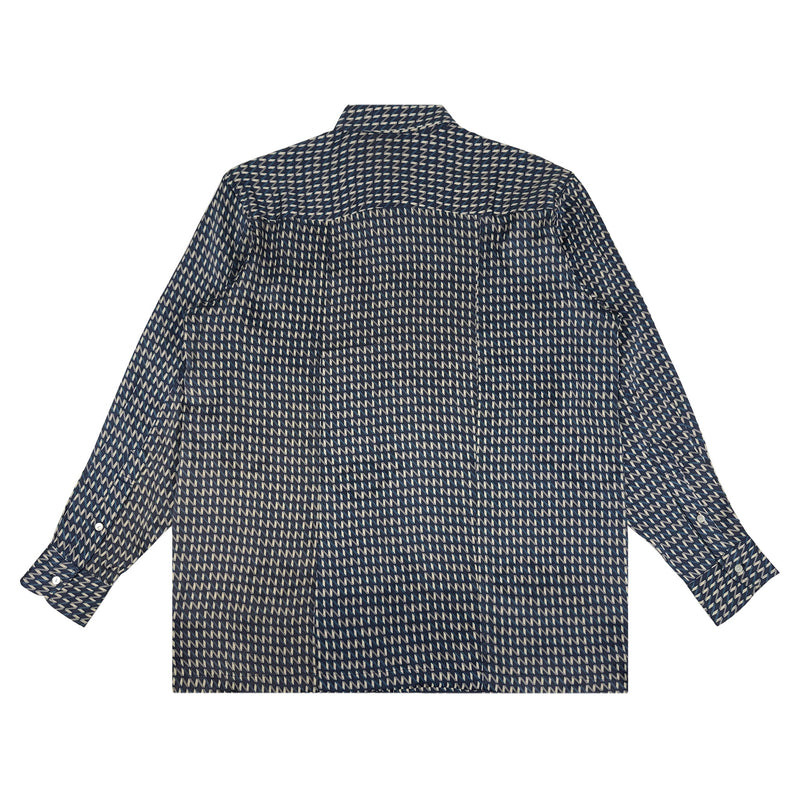 着物長袖シャツ メンズ L LSVN-L61-zoom-