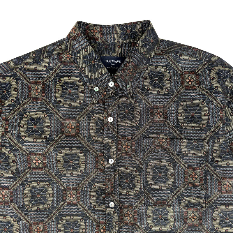 着物長袖シャツ メンズ L LSVN-L62-zoom-