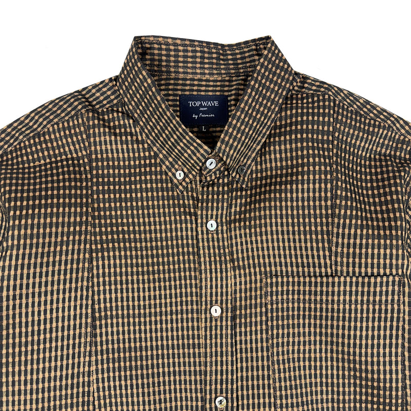 着物長袖シャツ メンズ L LSVN-L64-zoom-