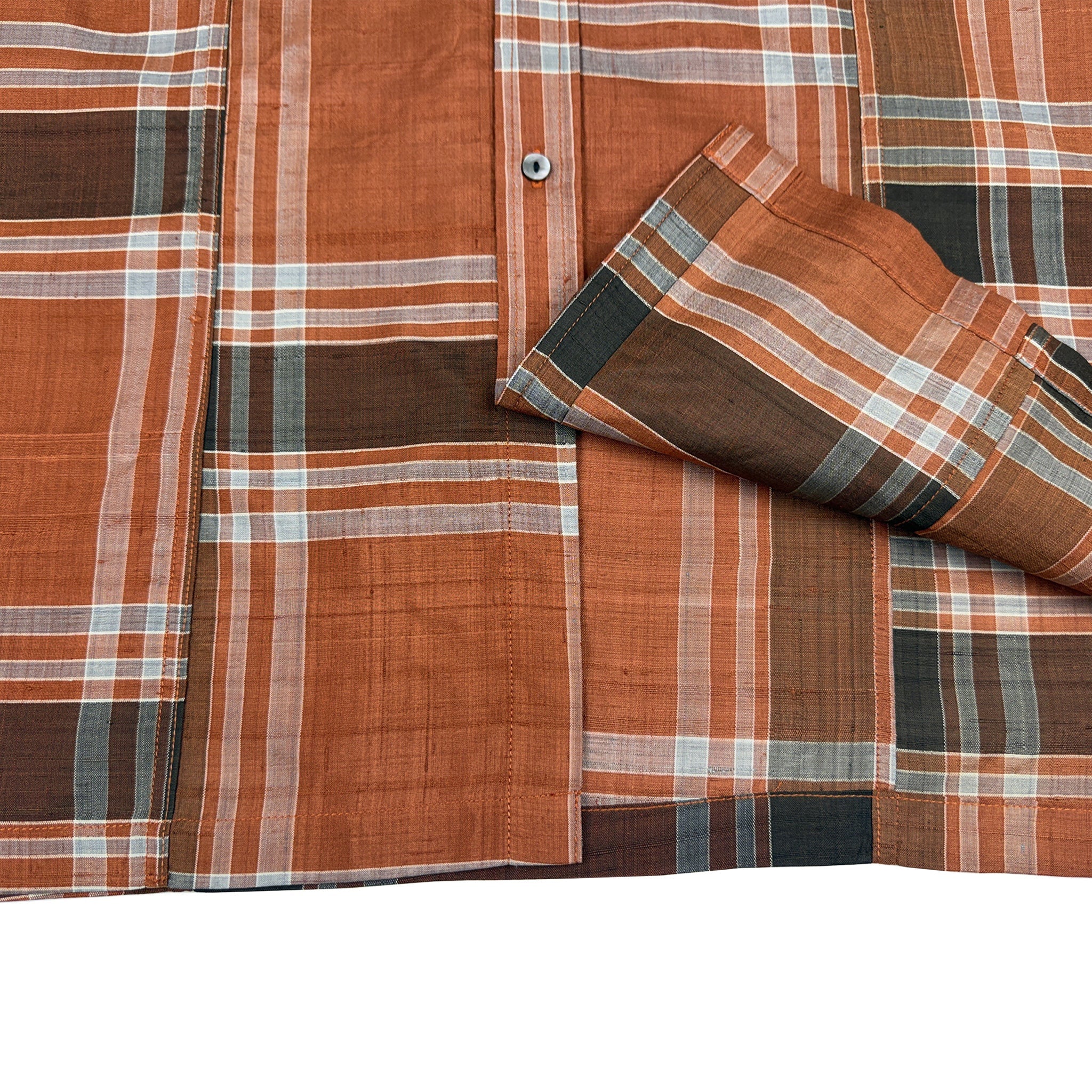 着物長袖シャツ メンズ L LSVN-L66-zoom-5