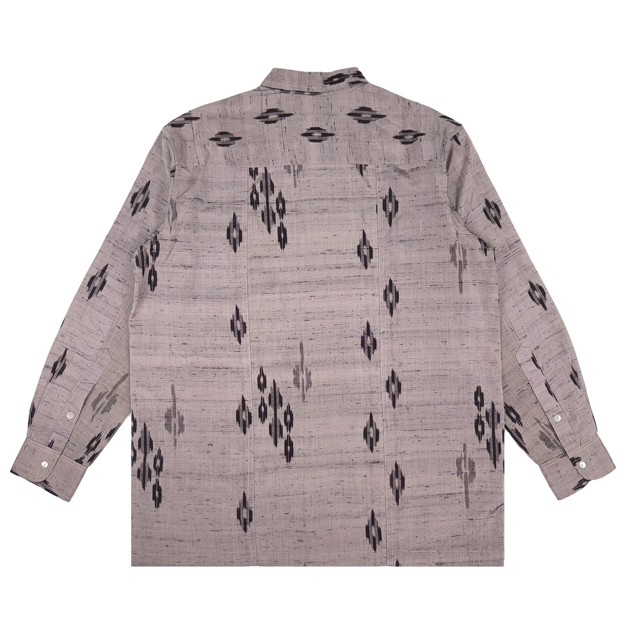 着物長袖シャツ メンズ L LSVN-L69-zoom-2