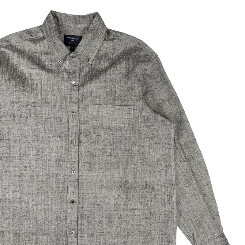 着物長袖シャツ メンズ L LSVN-L70-zoom-