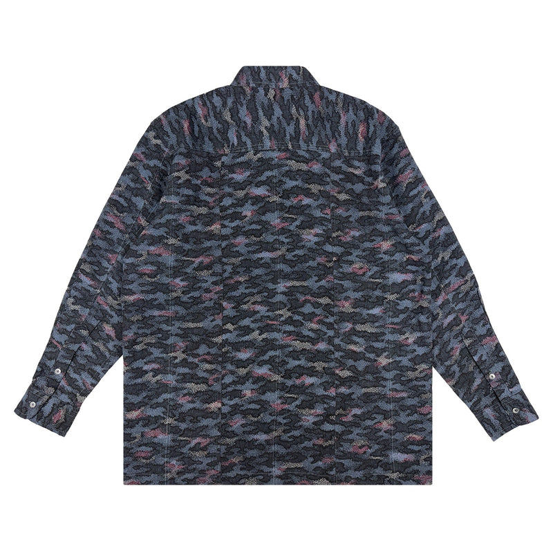 着物長袖シャツ メンズ L LSVN-L71-zoom-