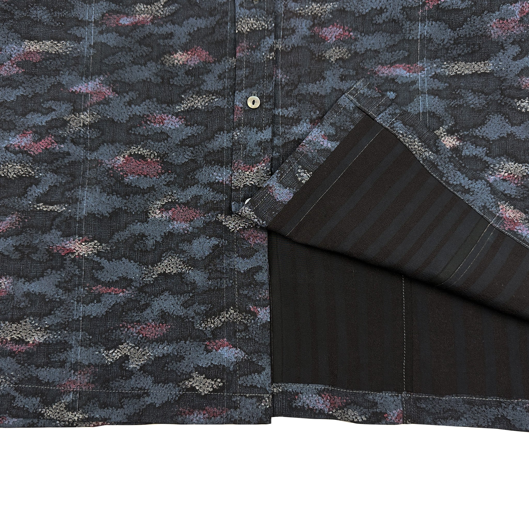 着物長袖シャツ メンズ L LSVN-L71-zoom-5