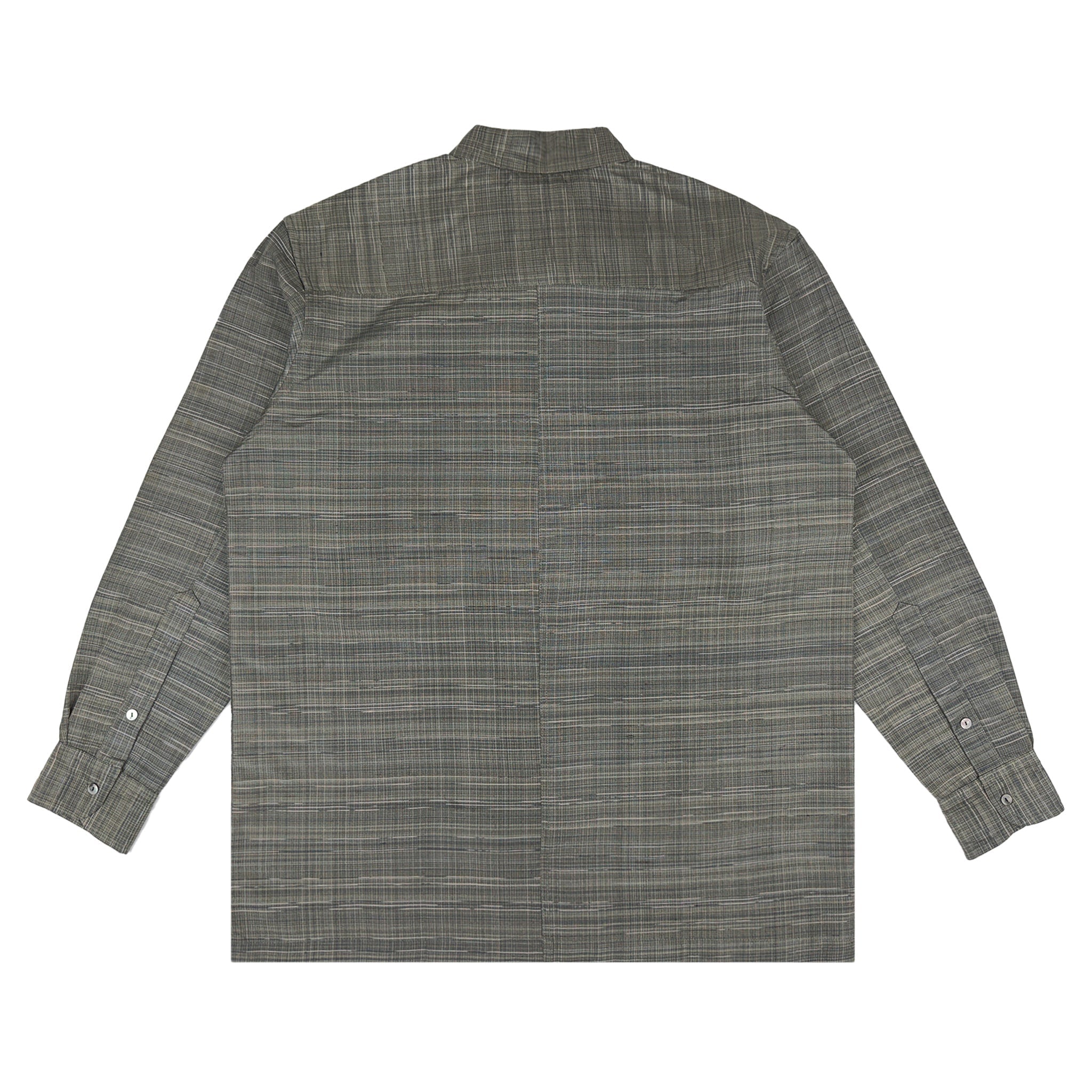 着物長袖シャツ メンズ L LSVN-L72-zoom-2