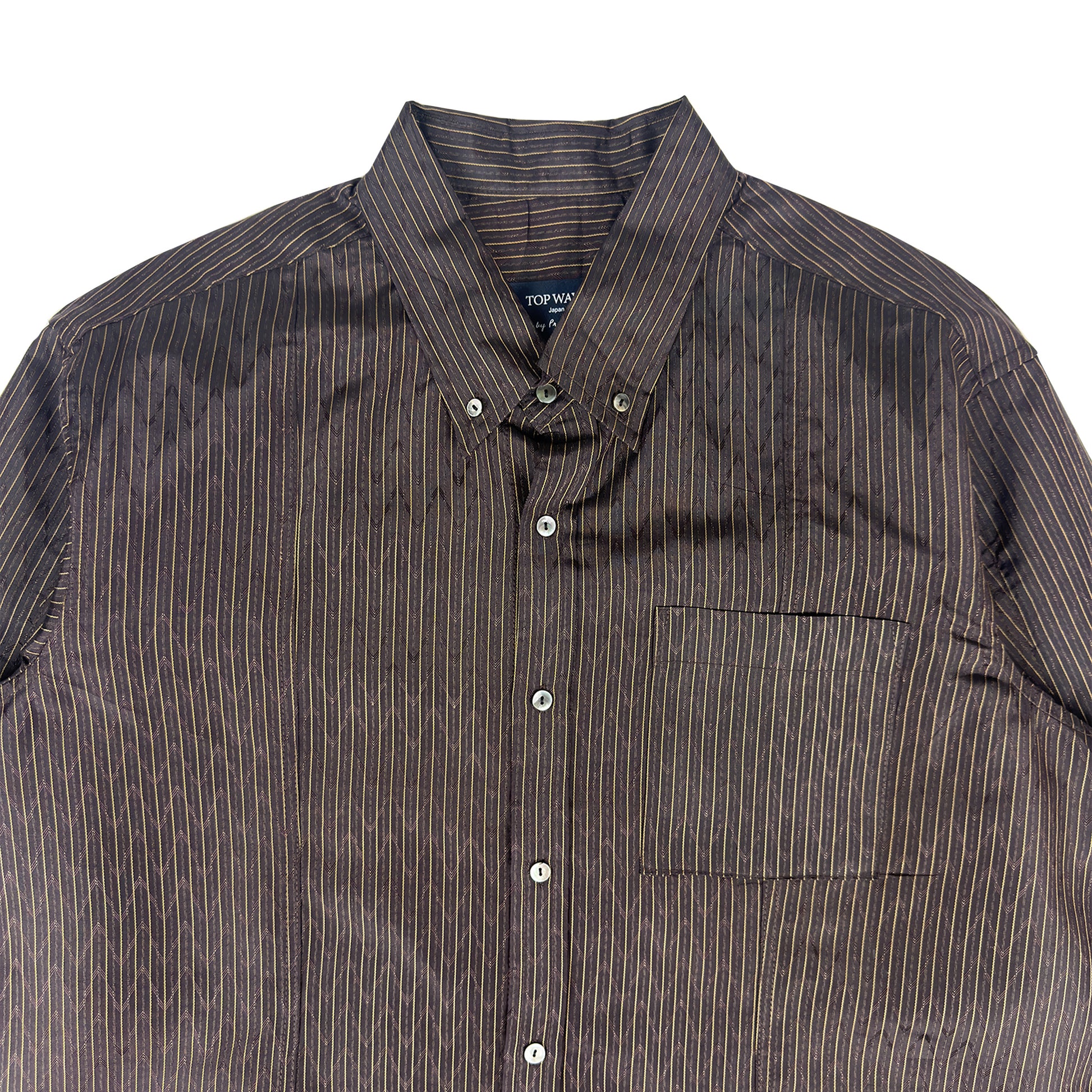 Camisa Kimono Manga Larga Talla XL [LSVN-XL74]-3