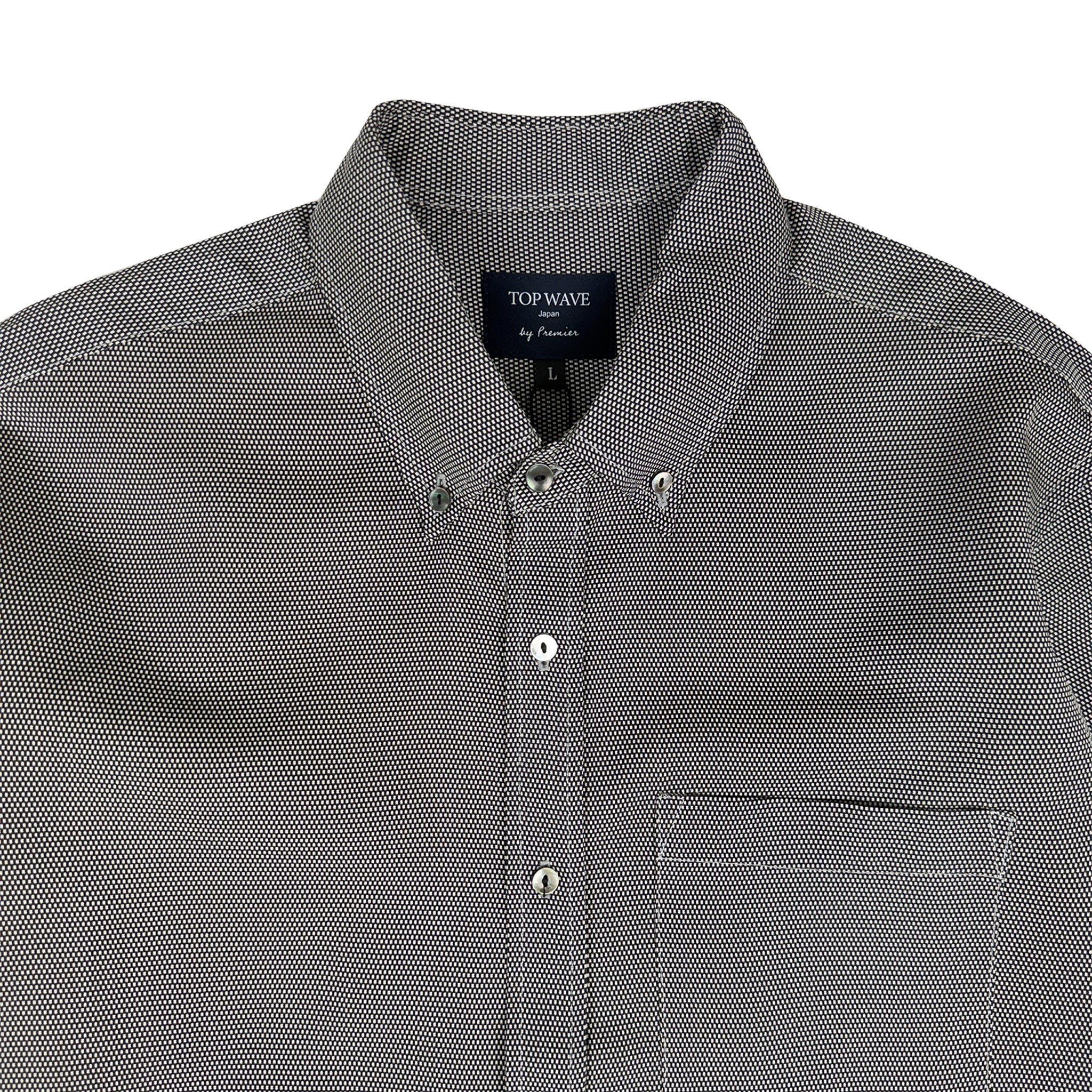 着物長袖シャツ メンズ L LSVN-L75-zoom-3