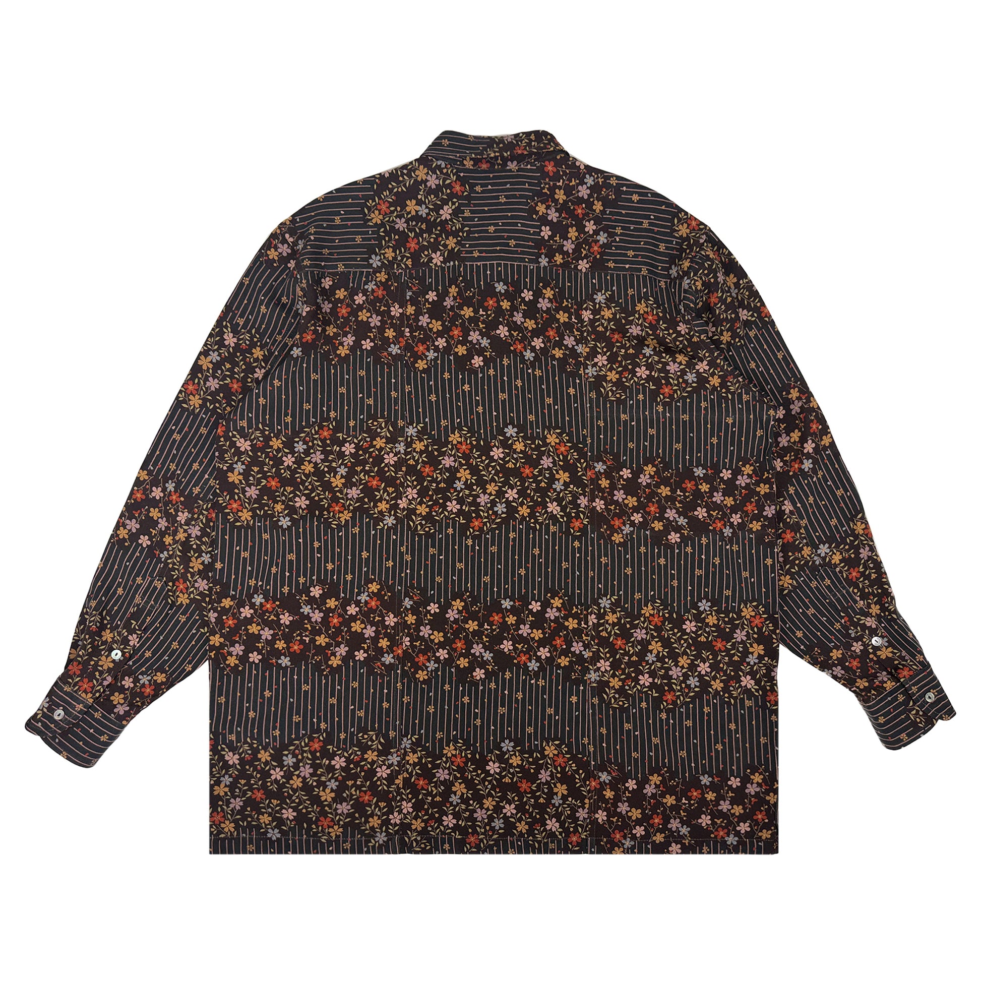 Camisa de manga larga Kimono Talla XL [LSVN-XL76]-2