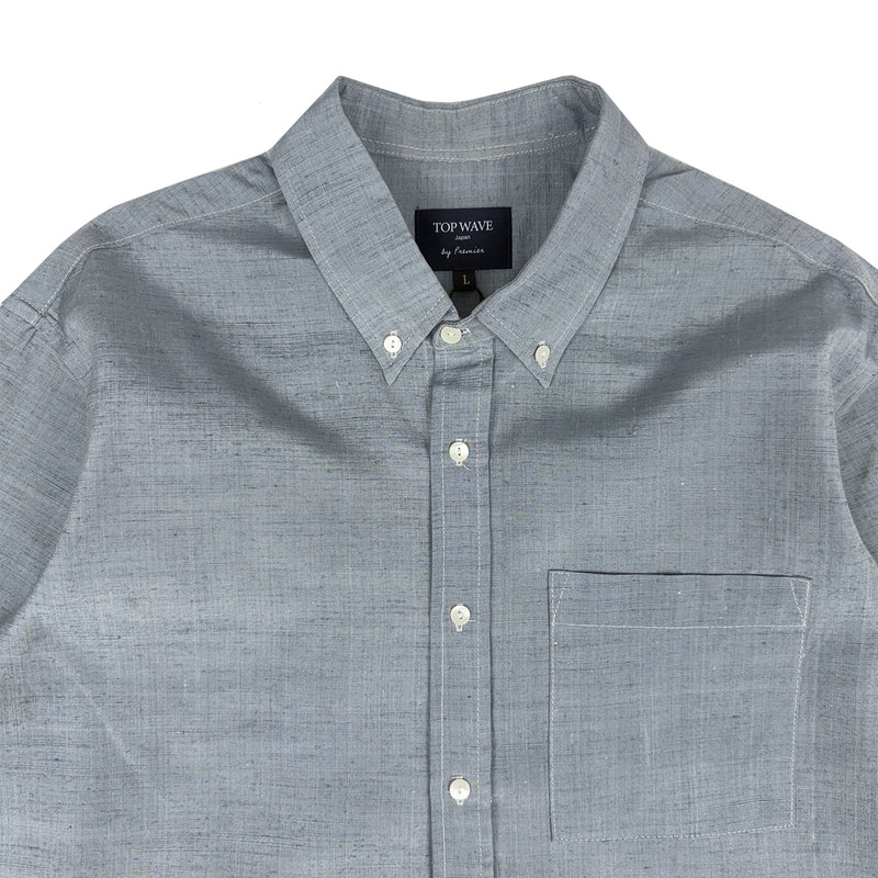 着物長袖シャツ メンズ L LSVN-L76-zoom-