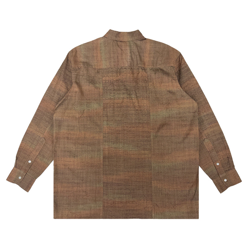 Camisa de manga larga Kimono Talla XL [LSVN-XL77]-zoom-