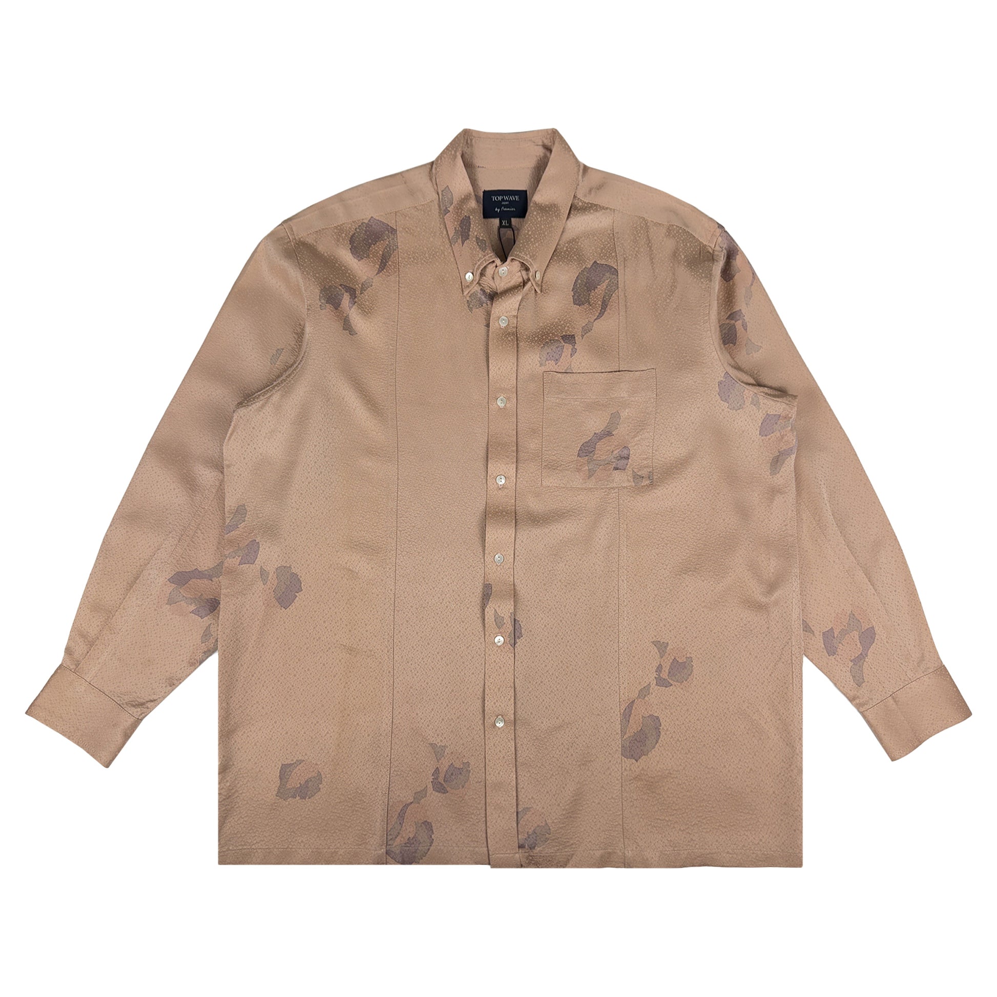 Camisa de manga larga Kimono, talla XL [LSVN-XL78]-1
