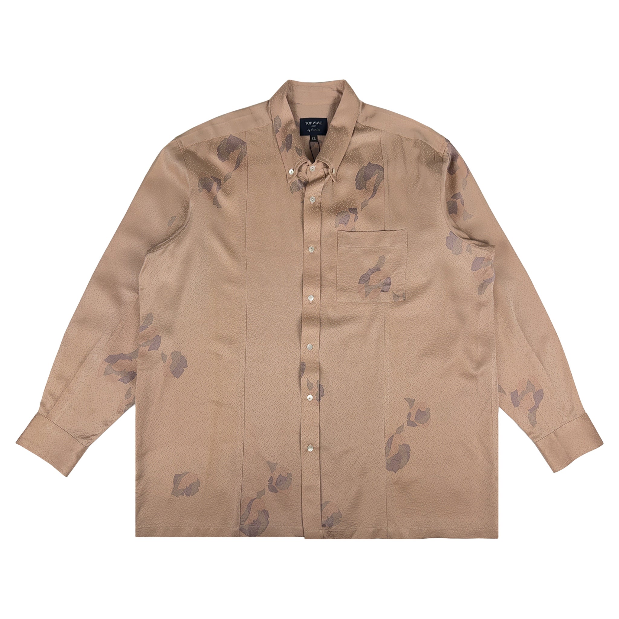 Camisa de manga larga Kimono, talla XL [LSVN-XL78]-zoom-1