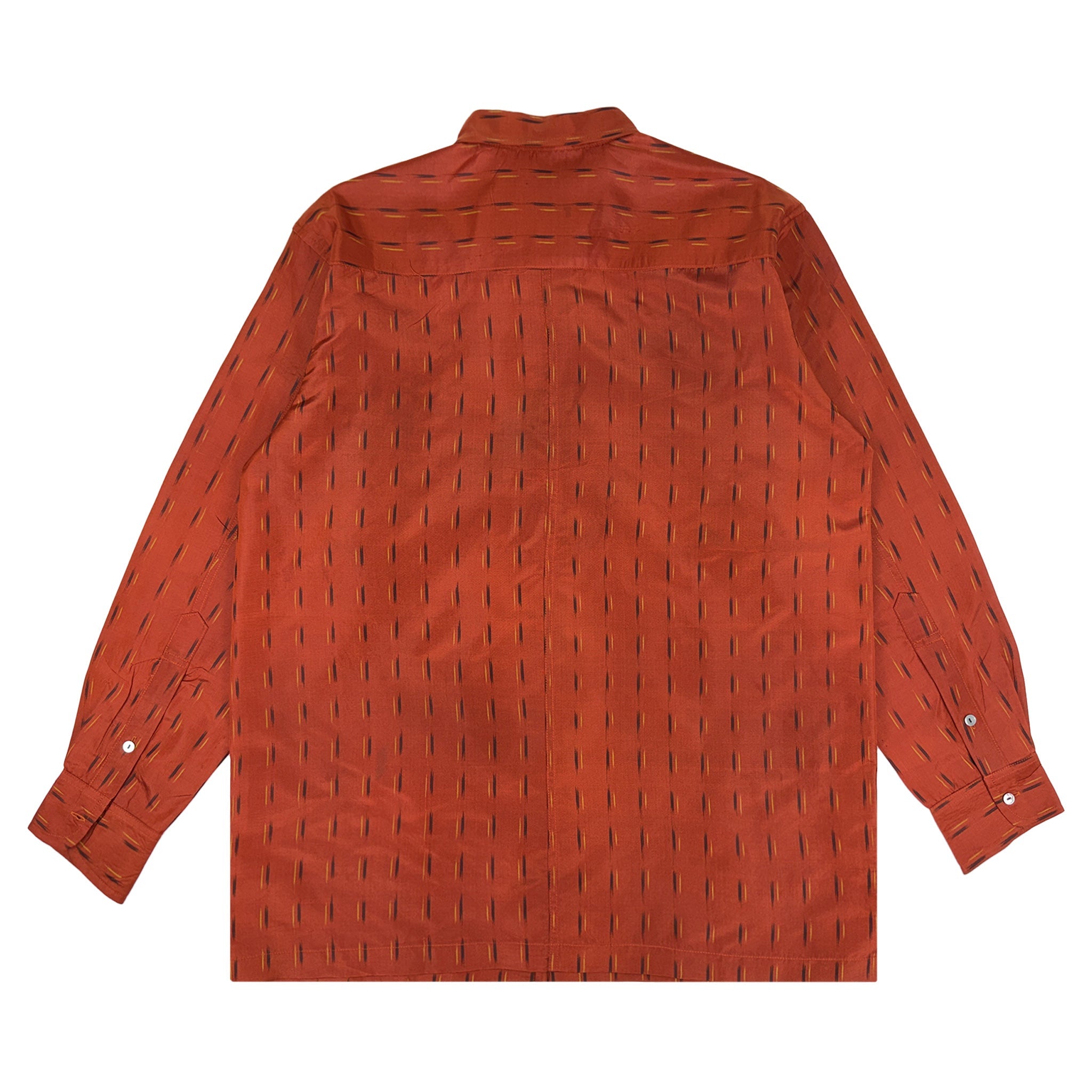 着物長袖シャツ メンズ L LSVN-L78-zoom-2