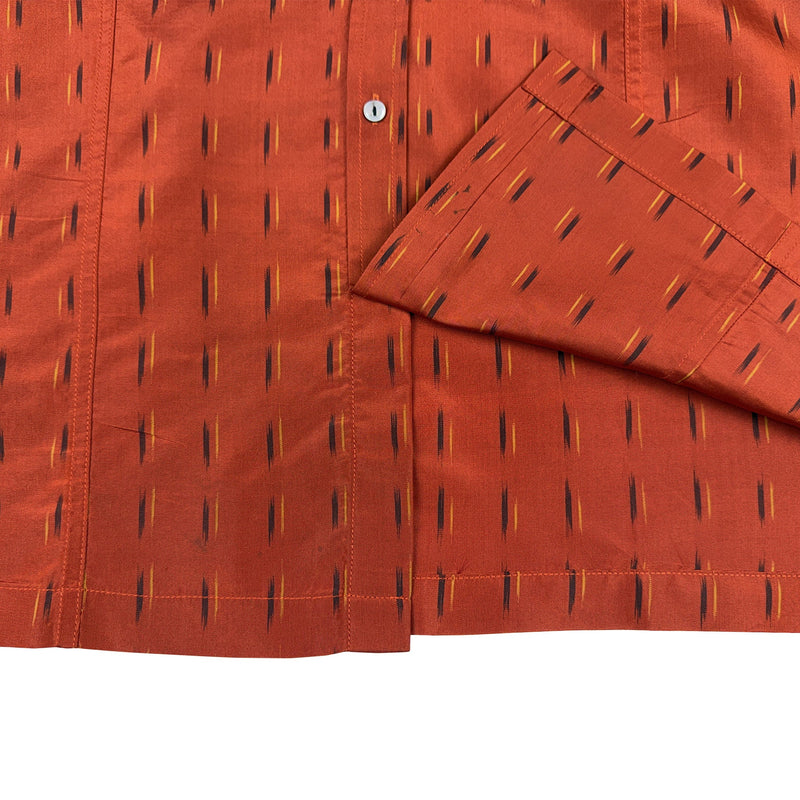 着物長袖シャツ メンズ L LSVN-L78-zoom-