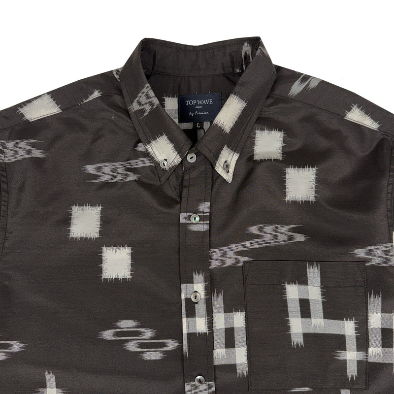 着物長袖シャツ メンズ L LSVN-L79-zoom-