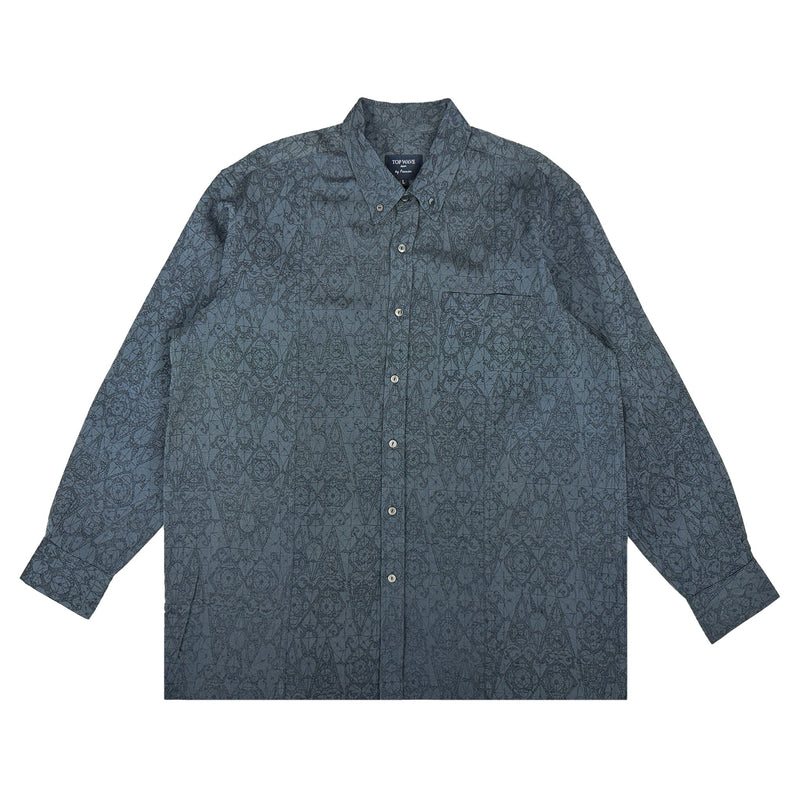 着物長袖シャツ メンズ L LSVN-L81-zoom-