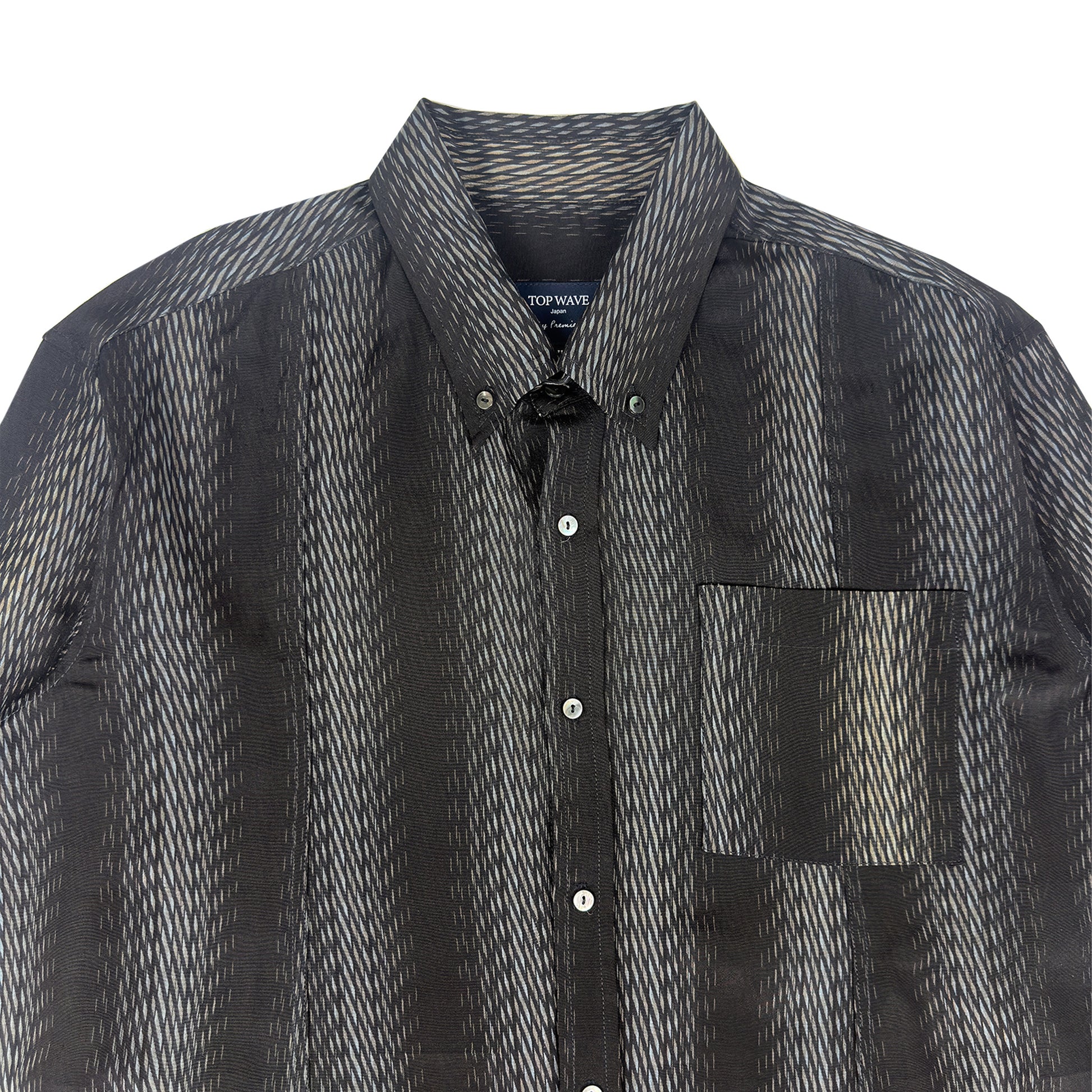 Camisa quimono de manga larga - Talla XL [LSVN-XL81]-3
