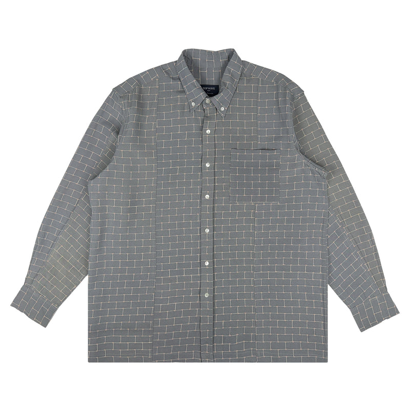 着物長袖シャツ メンズ L LSVN-L82-zoom-