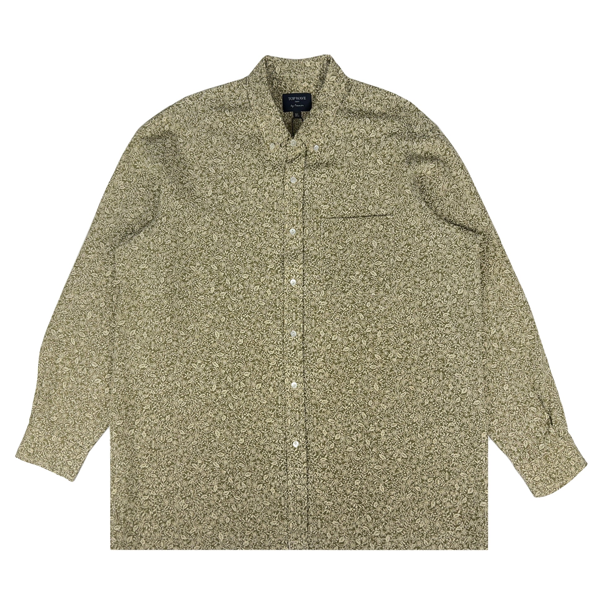 Camisa kimono de manga larga, talla XL [LSVN-XL83]-1