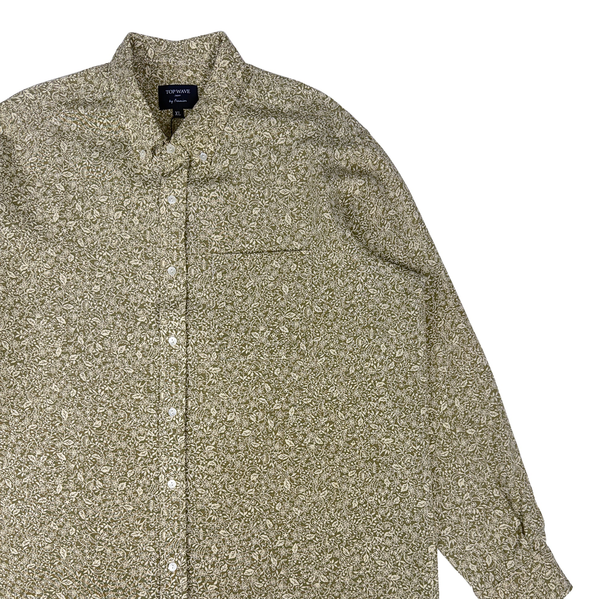 Camisa kimono de manga larga, talla XL [LSVN-XL83]-4