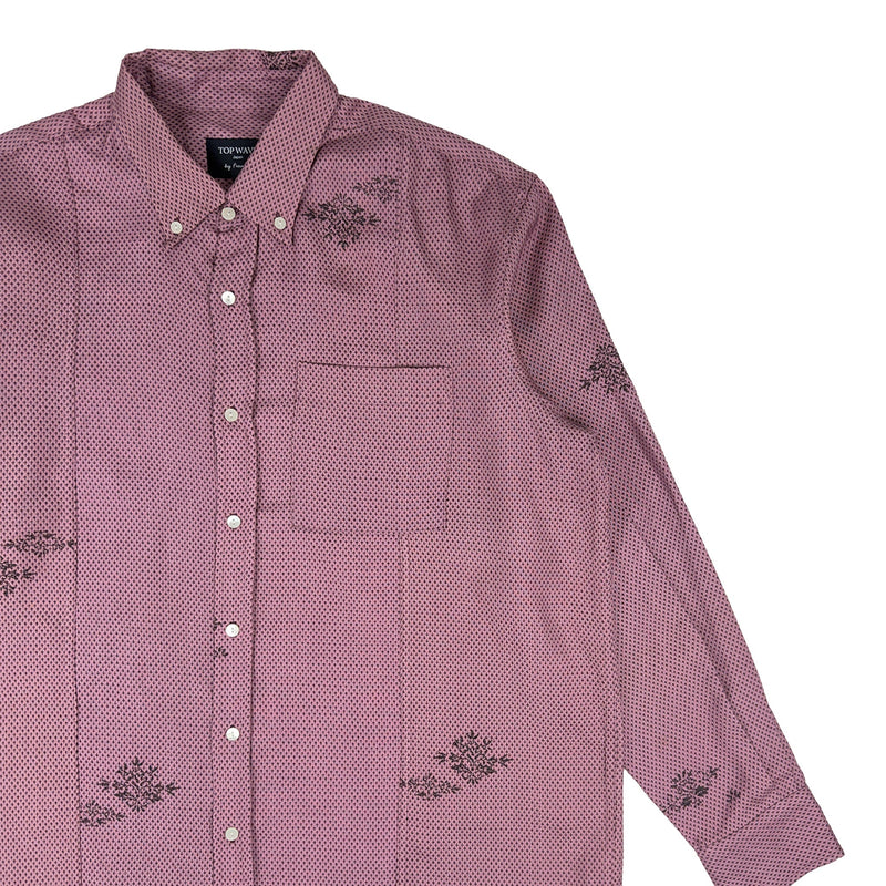 着物長袖シャツ メンズ L LSVN-L84-zoom-