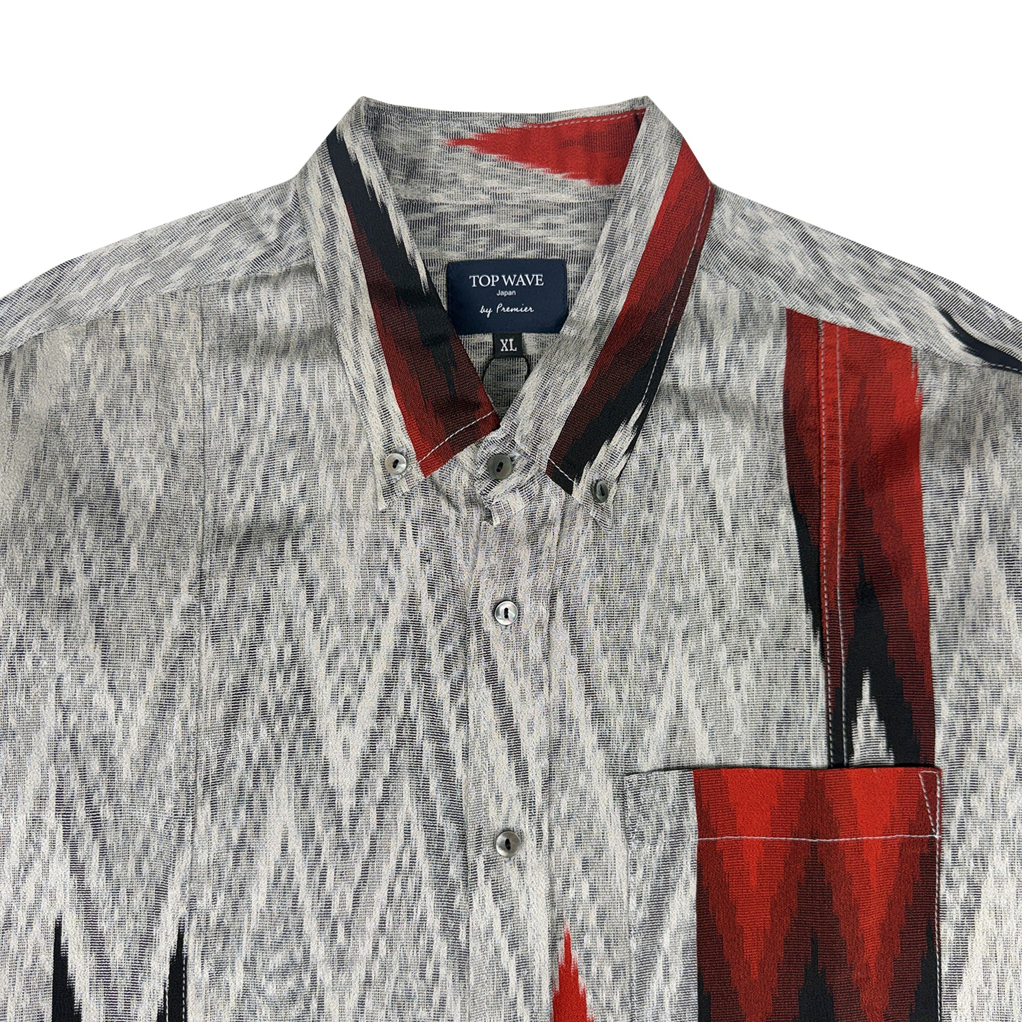 Camisa de manga larga Kimono, talla XL [LSVN-XL85]-zoom-2