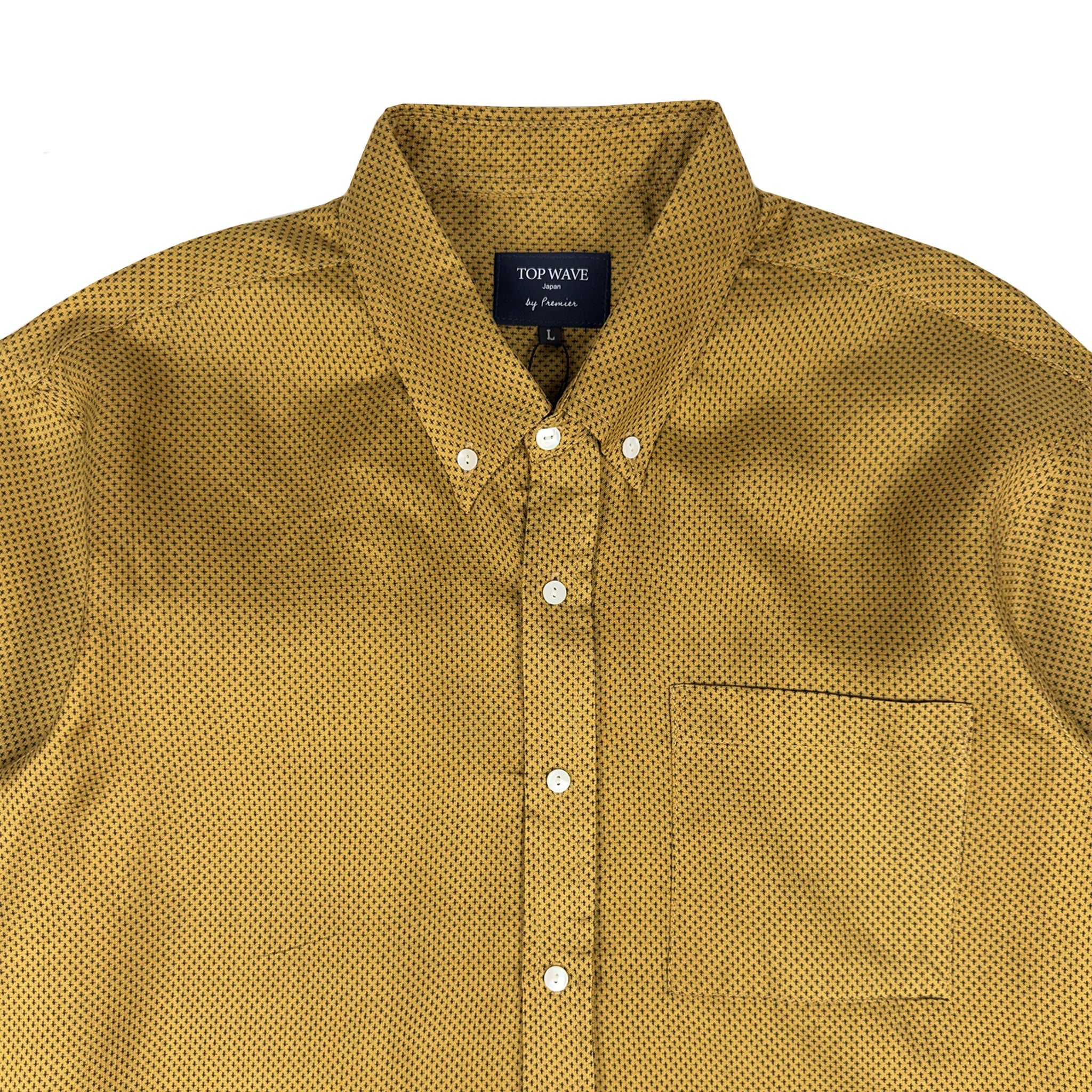 着物長袖シャツ メンズ L LSVN-L90-zoom-3