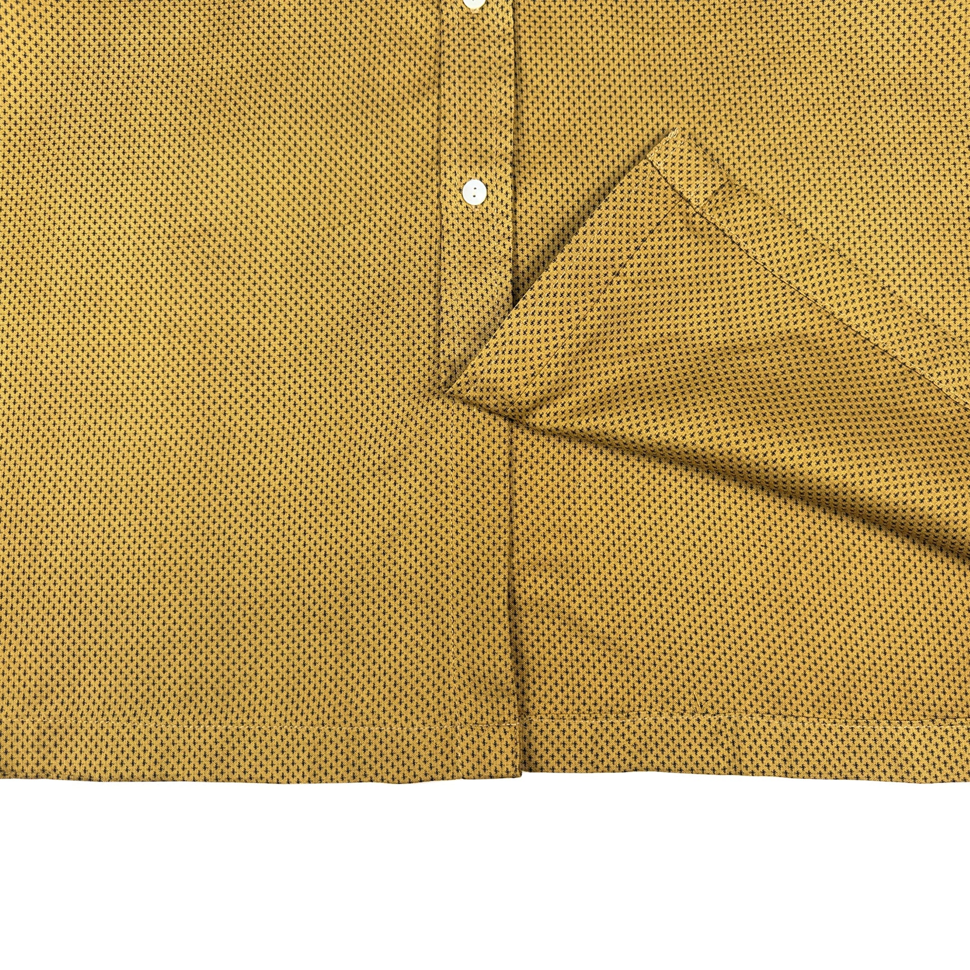 着物長袖シャツ メンズ L LSVN-L90-5