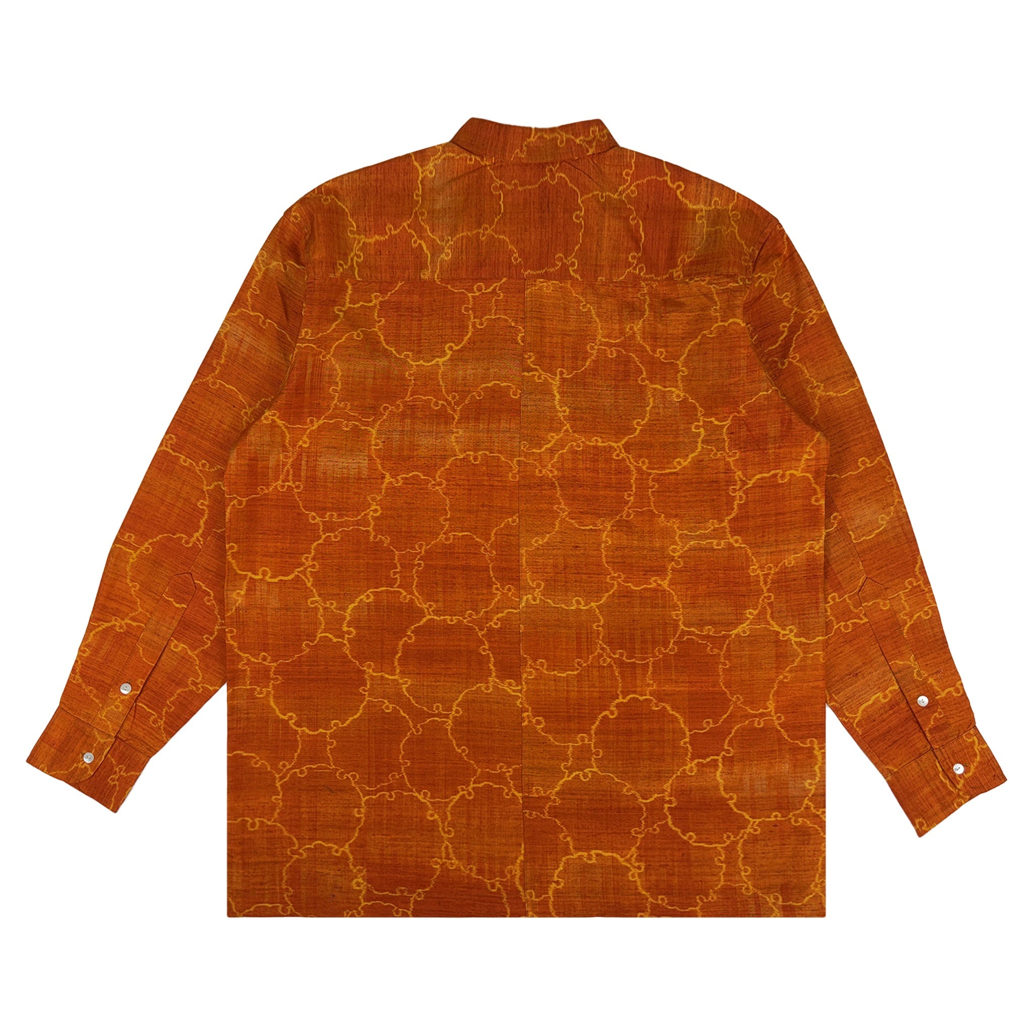 着物長袖シャツ メンズ L LSVN-L91-zoom-2