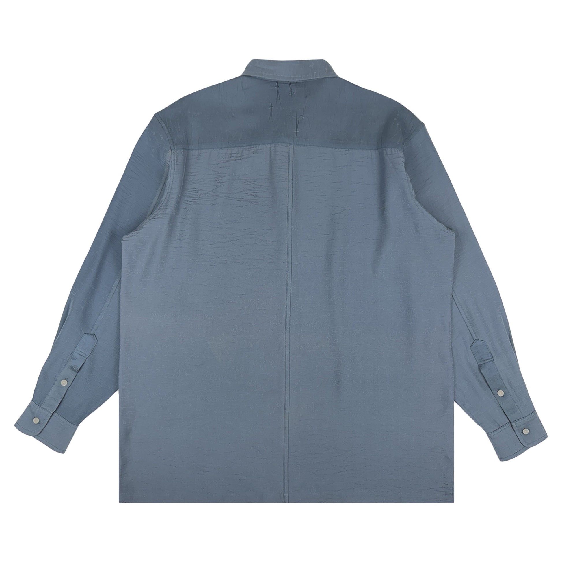 着物長袖シャツ メンズ L LSVN-L92-2