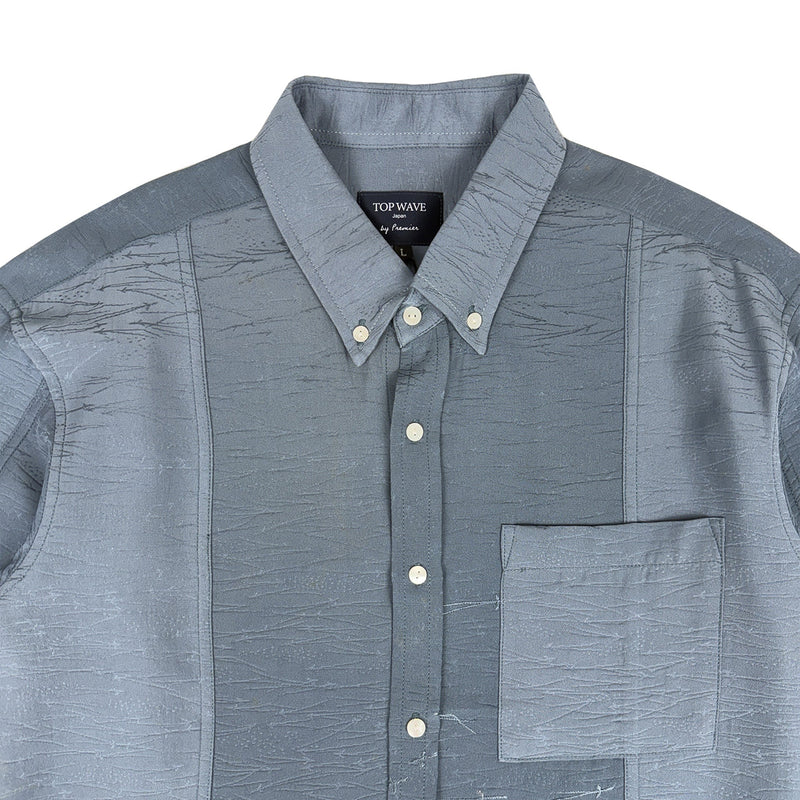 着物長袖シャツ メンズ L LSVN-L92-zoom-