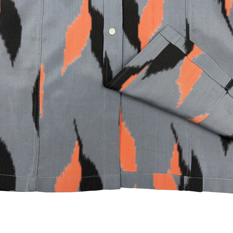 着物長袖シャツ メンズ L LSVN-L93-zoom-