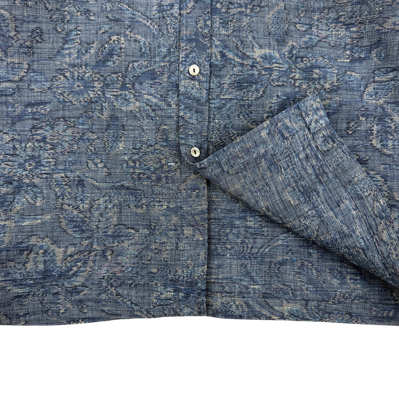 着物長袖シャツ メンズ M LSVN-M01-zoom-