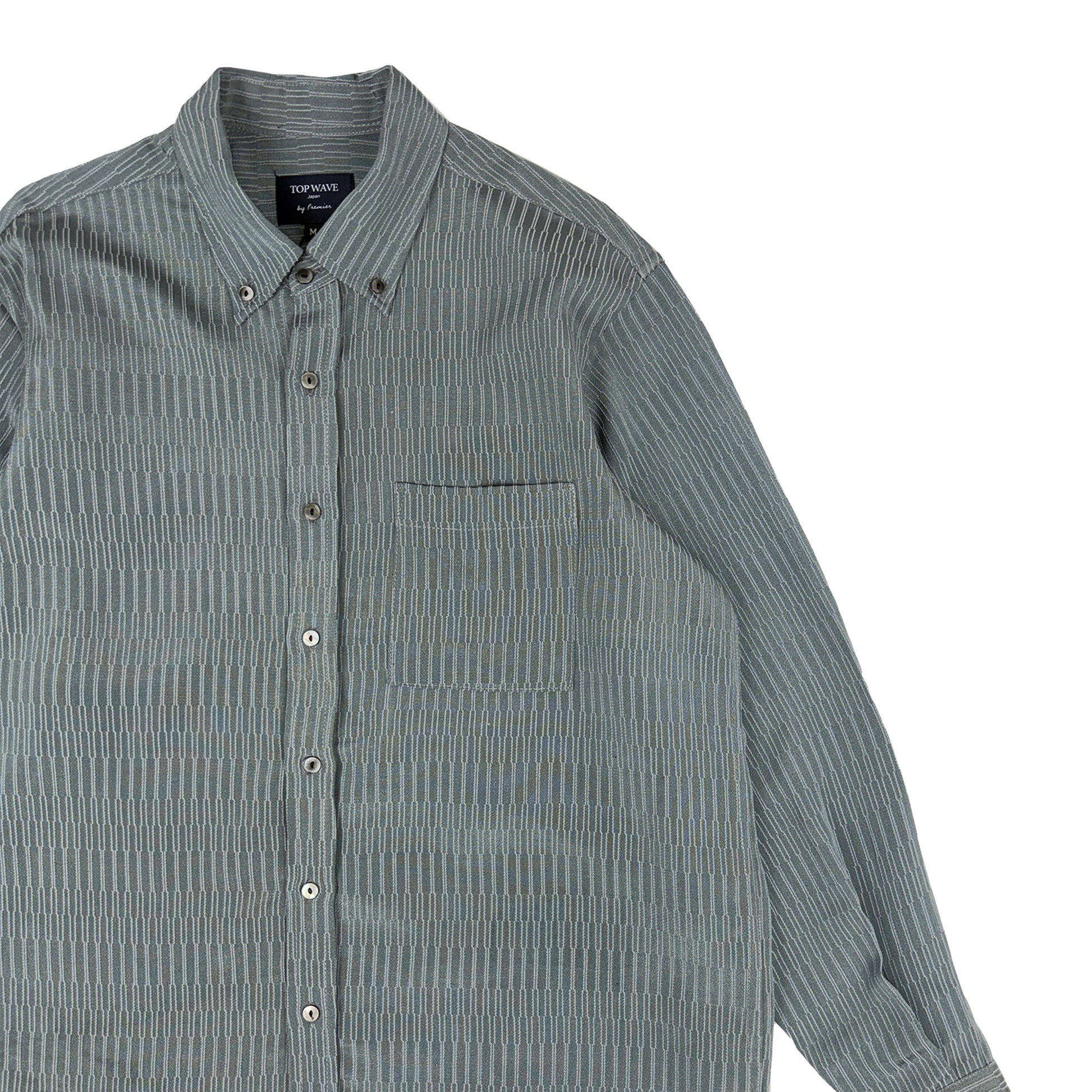Camisa Kimono de Manga Larga Talla M [LSVN-M02]-4