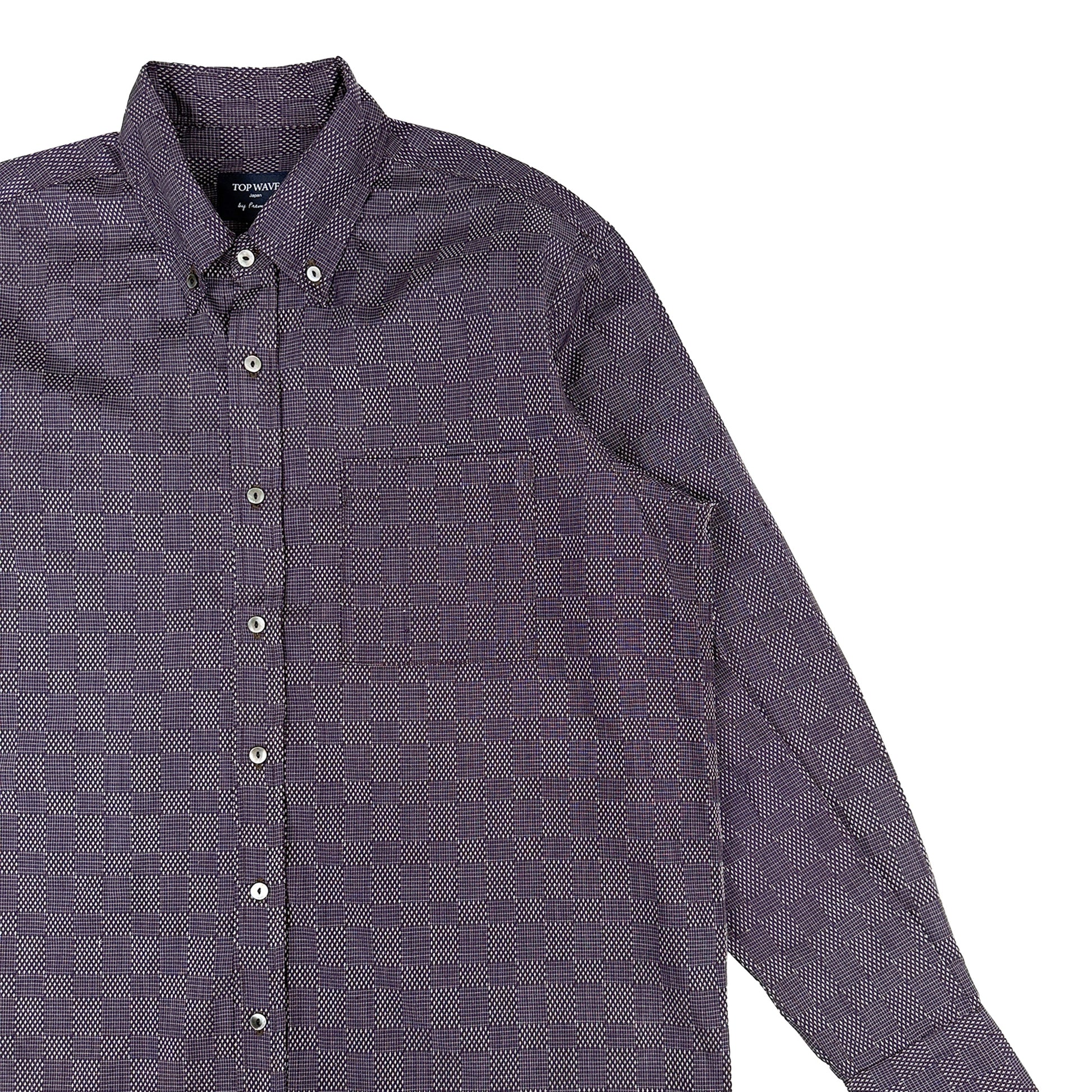 Camisa quimono de manga larga - Talla M [LSVN-M05]-4