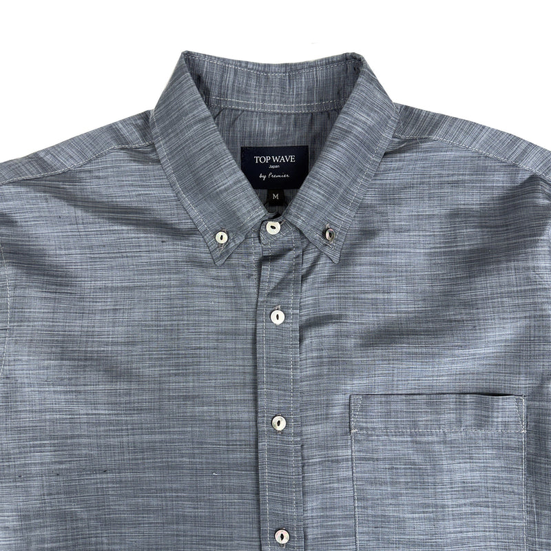 着物長袖シャツ メンズ M LSVN-M06-zoom-