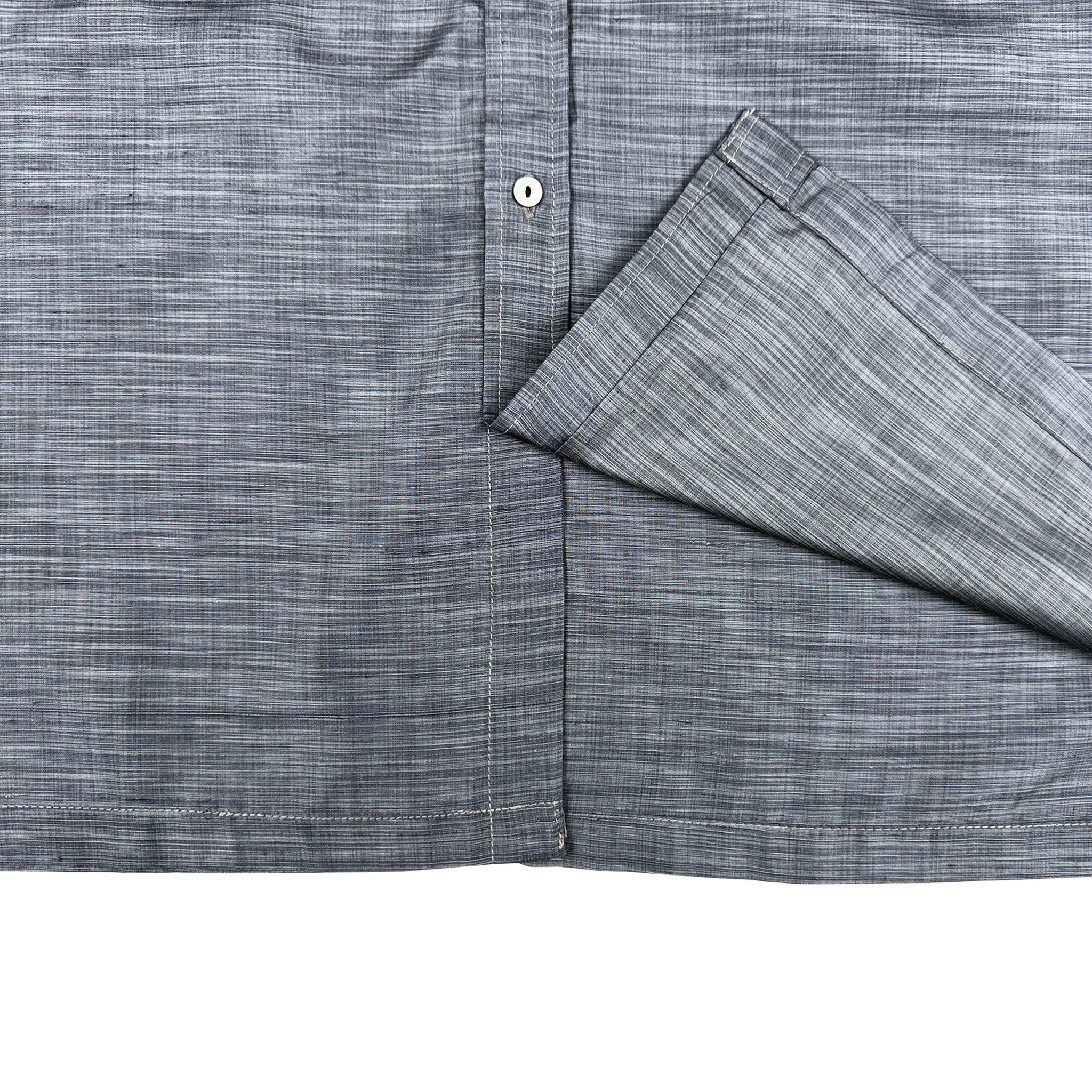 着物長袖シャツ メンズ M LSVN-M06-zoom-5