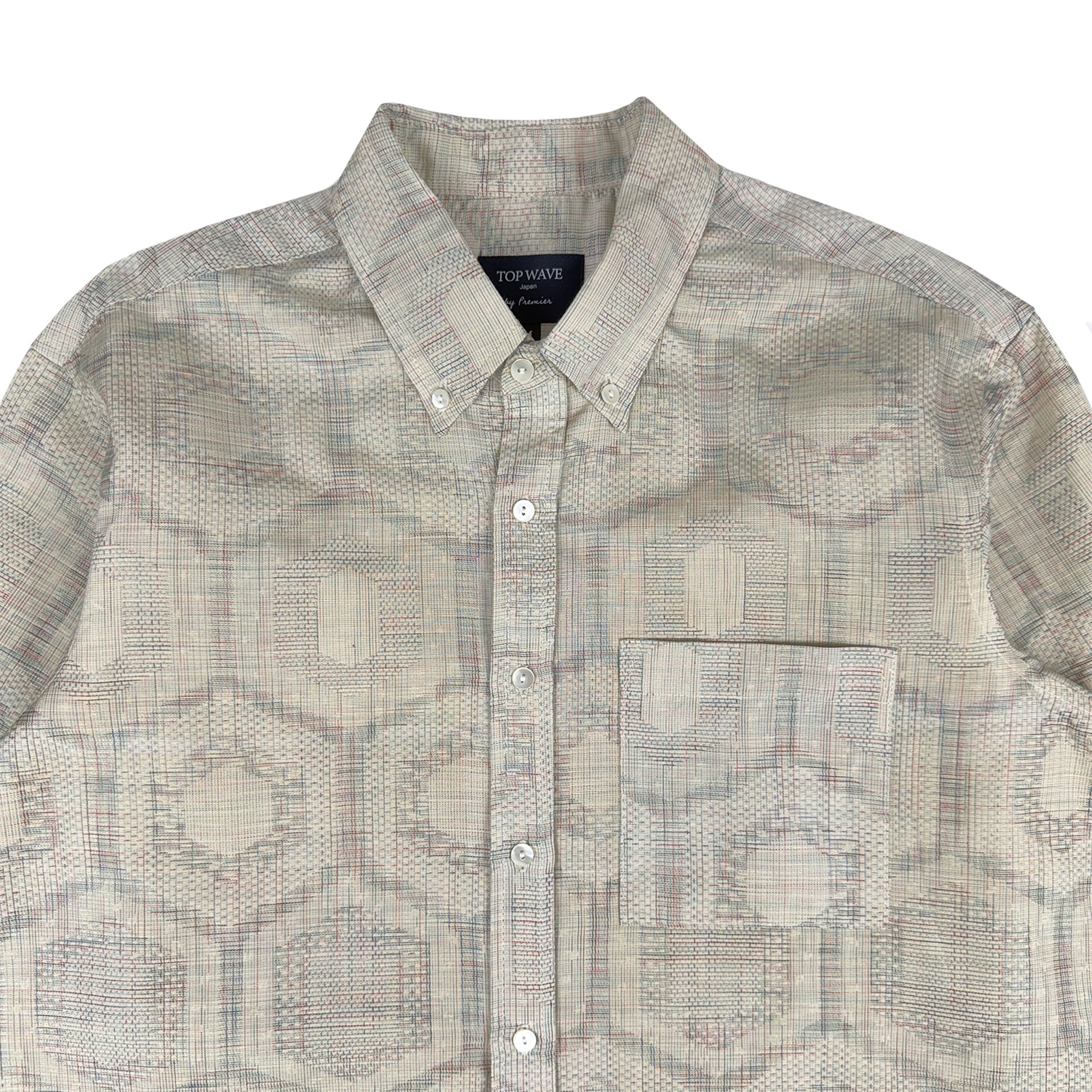 Camisa de kimono de manga larga, talla M [LSVN-M10]-3