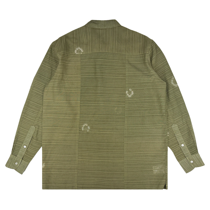 着物長袖シャツ メンズ M LSVN-M104-zoom-