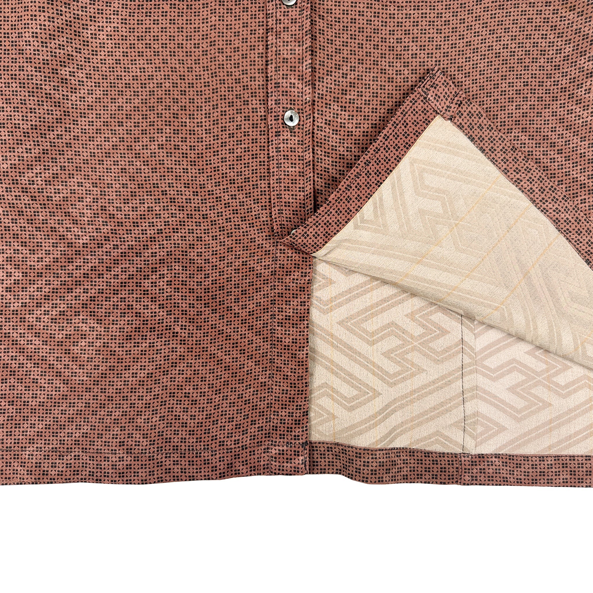 着物長袖シャツ メンズ M LSVN-M109-zoom-5