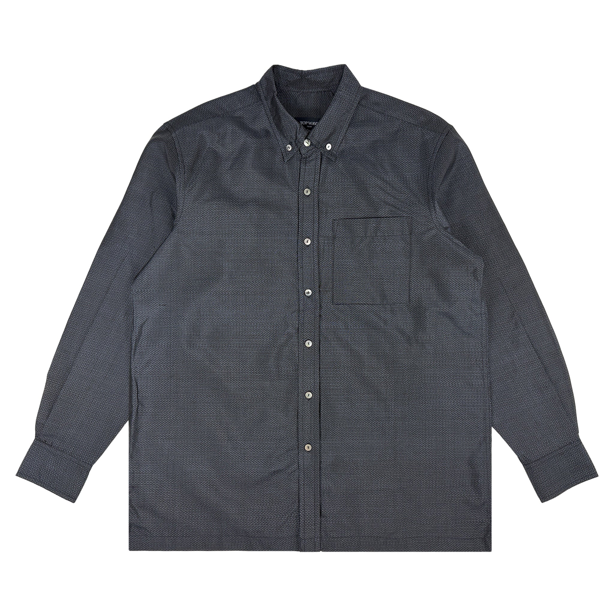Camisa de manga larga Kimono, talla M [LSVN-M11]-zoom-1