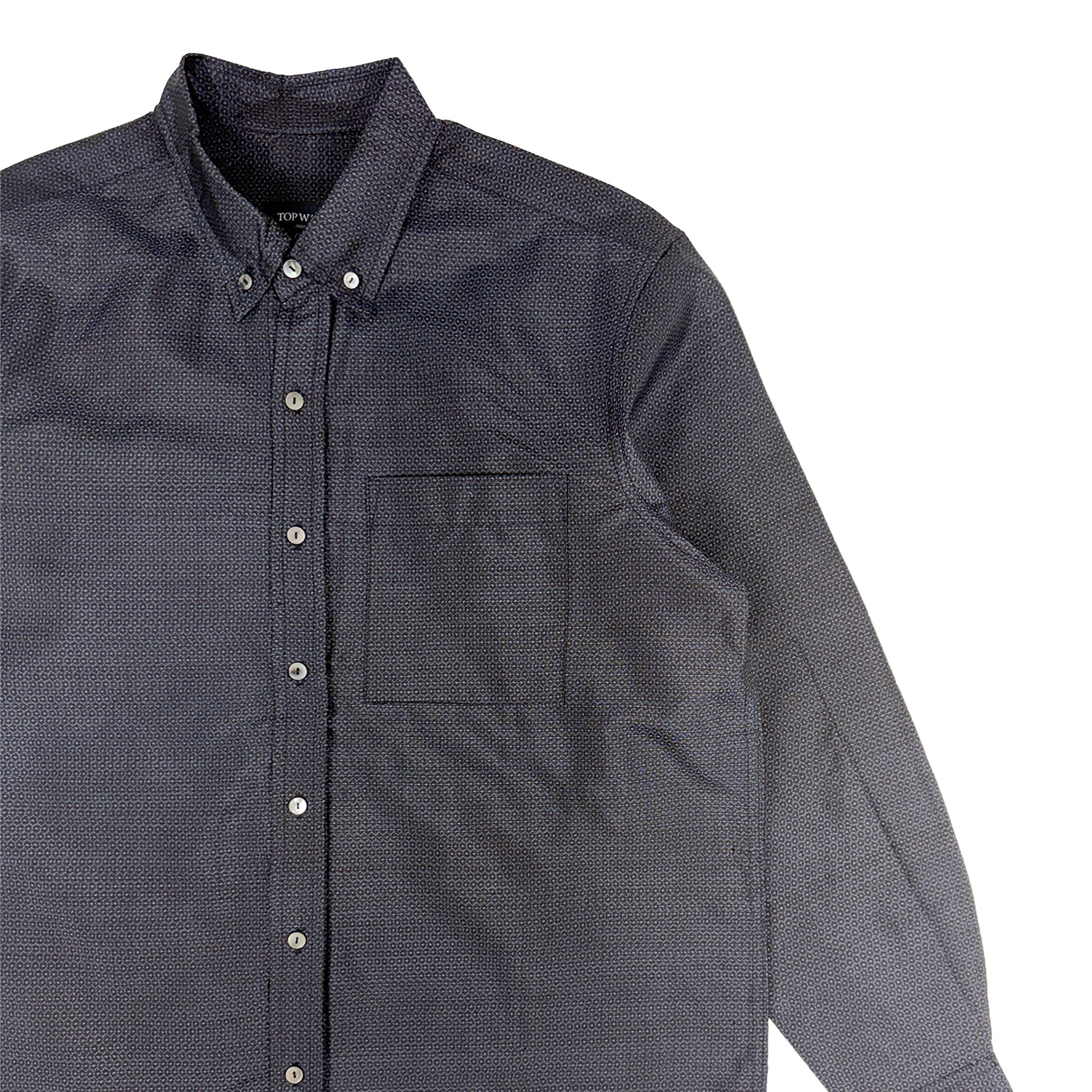Camisa de manga larga Kimono, talla M [LSVN-M11]-4