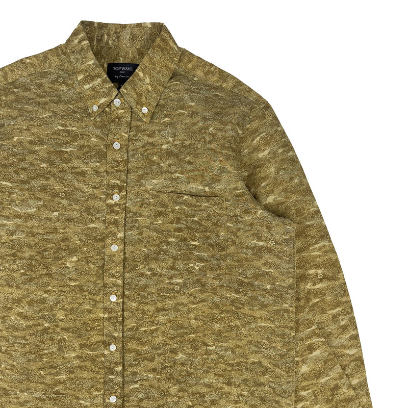 着物長袖シャツ メンズ M LSVN-M110-zoom-