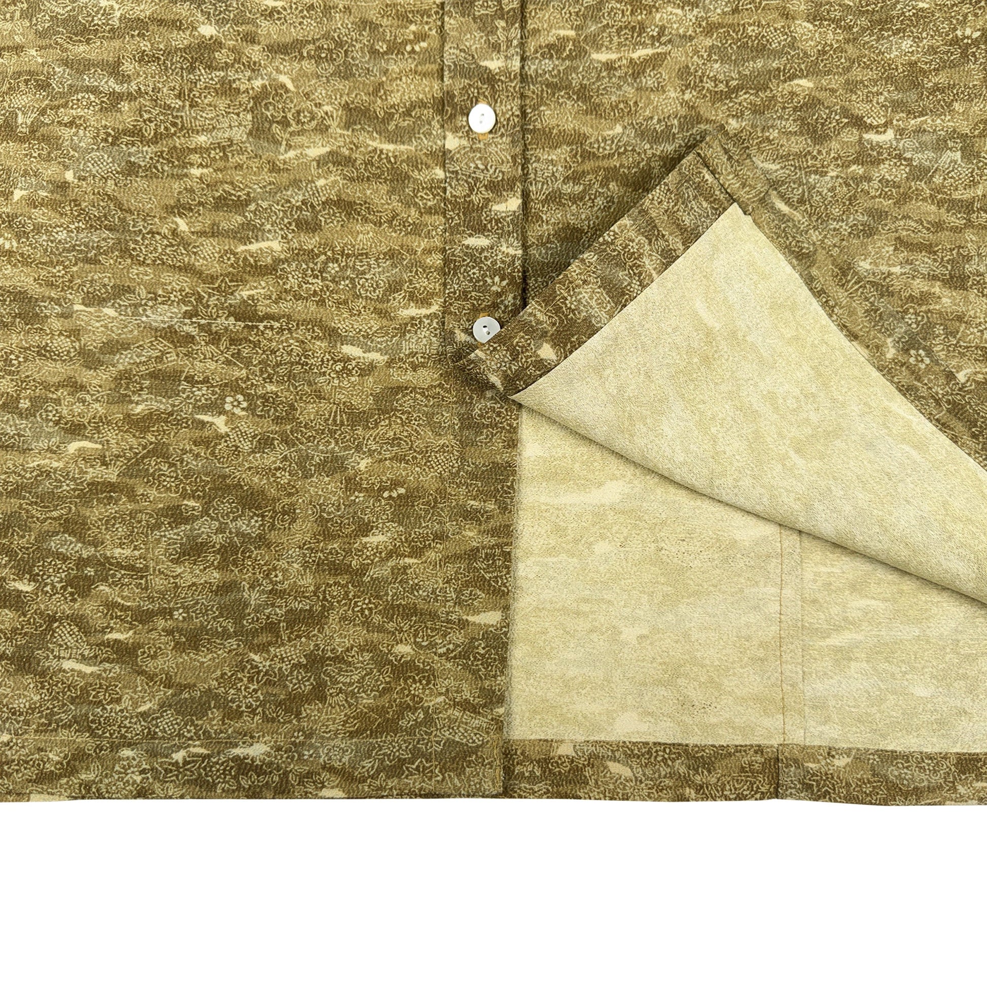 着物長袖シャツ メンズ M LSVN-M110-5