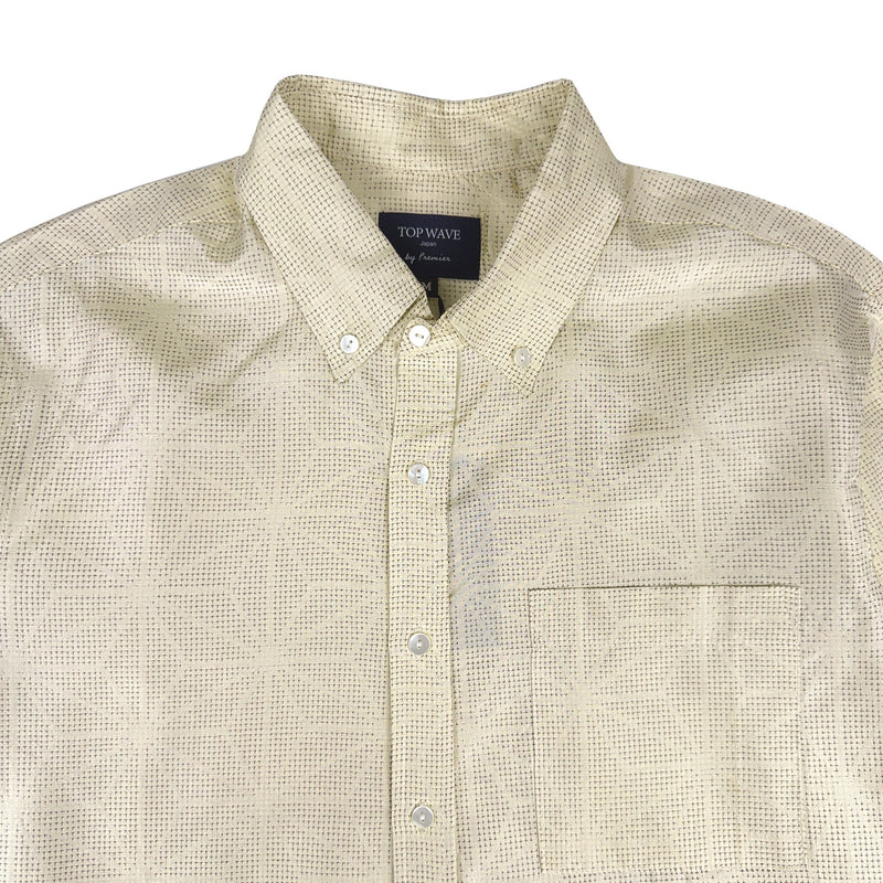 着物長袖シャツ メンズ M LSVN-M111-zoom-