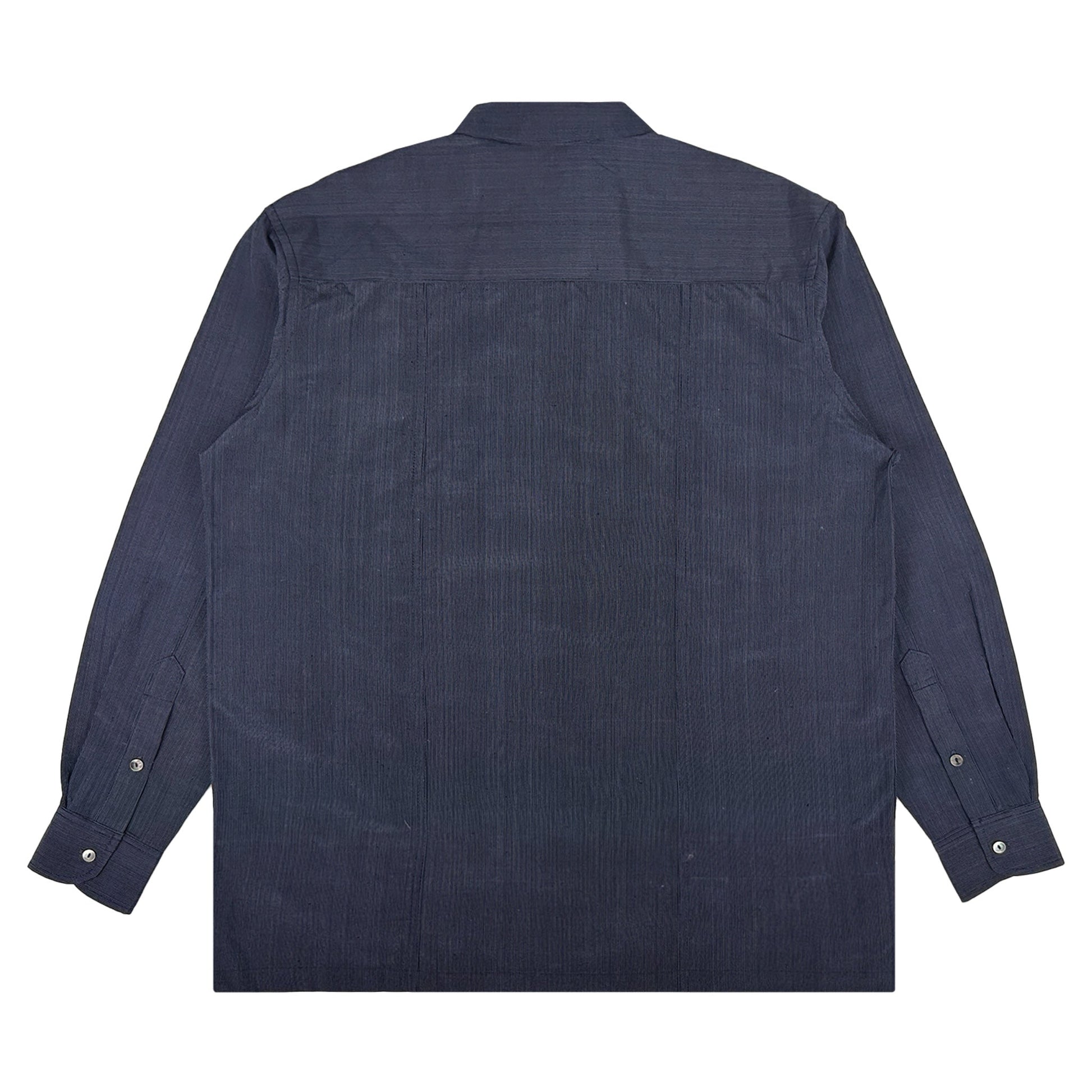 着物長袖シャツ メンズ M LSVN-M114-2