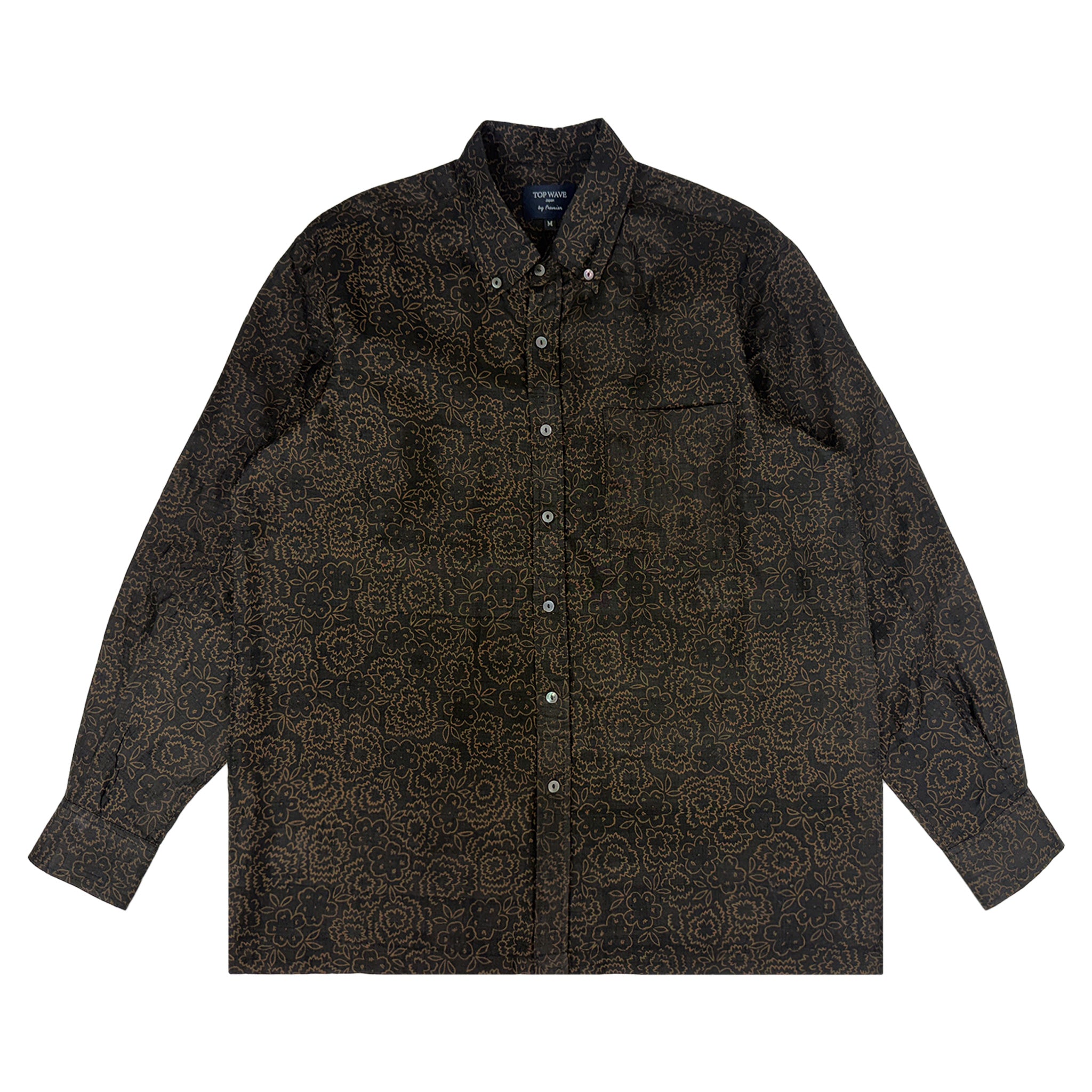 Camisa kimono de manga larga, talla M [LSVN-M121]-zoom-1