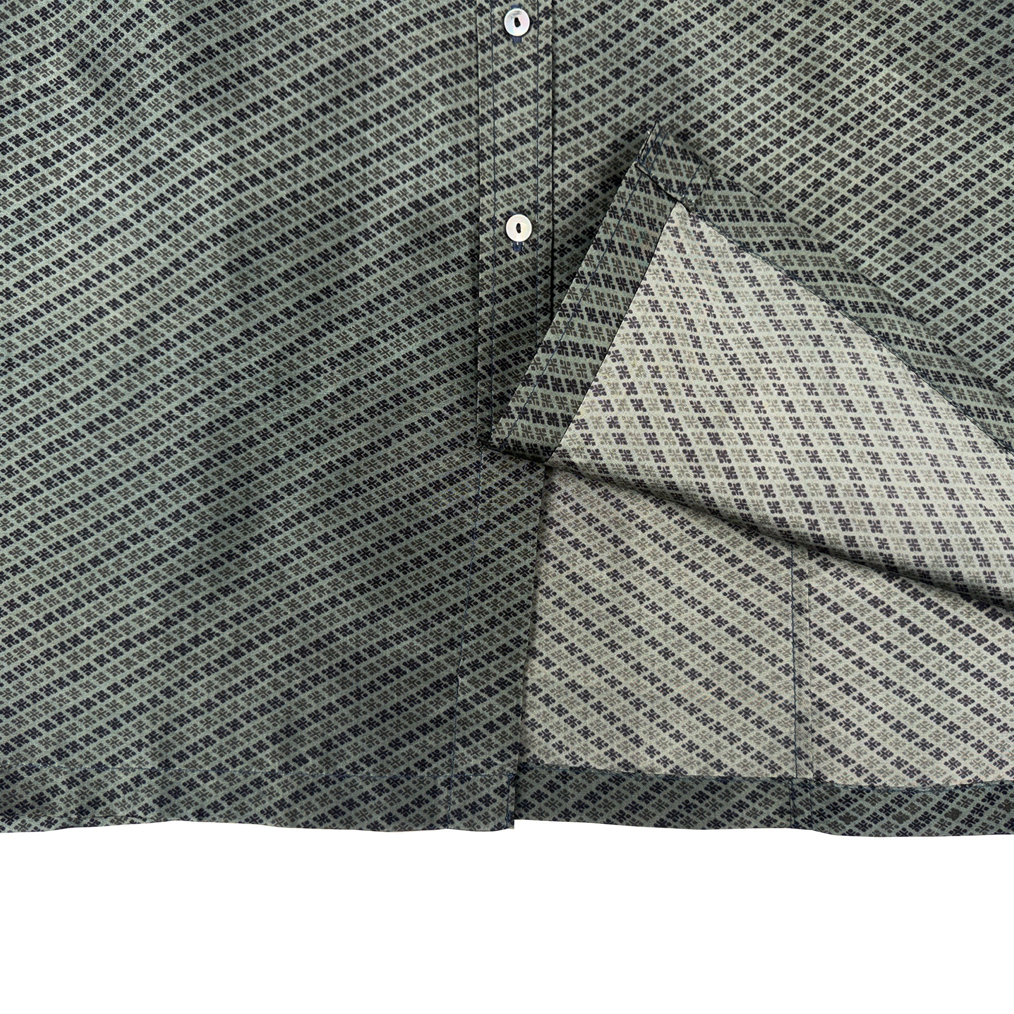 着物長袖シャツ メンズ M LSVN-M123-zoom-5