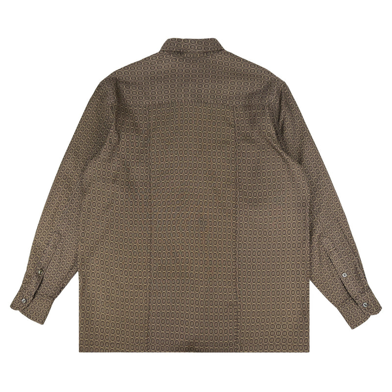 着物長袖シャツ メンズ M LSVN-M125-zoom-