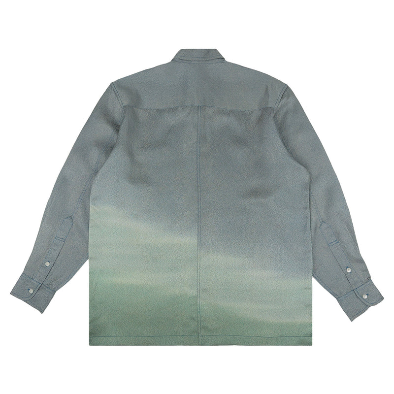 着物長袖シャツ メンズ M LSVN-M130-zoom-